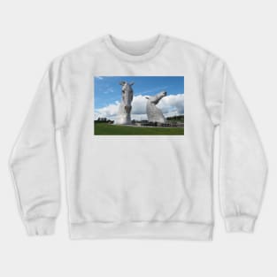 The Kelpies jigsaw puzzle Crewneck Sweatshirt